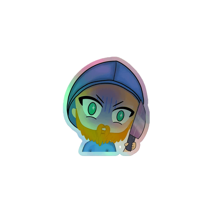 Stabby Stab Holographic Sticker Sheet product image (1)