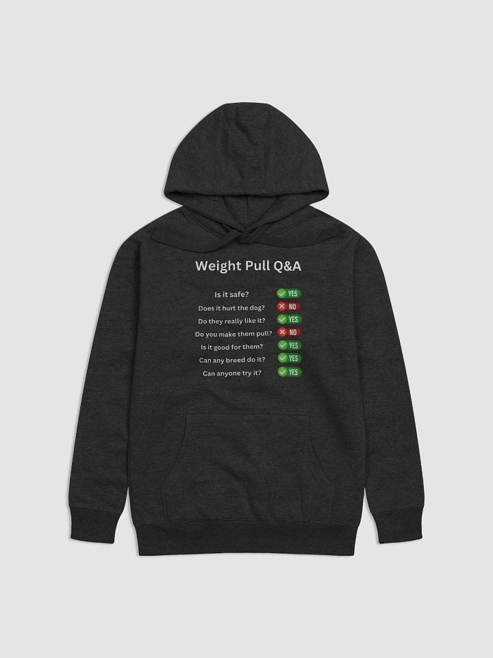 Weight Pull Q&A Hoodie product image (1)
