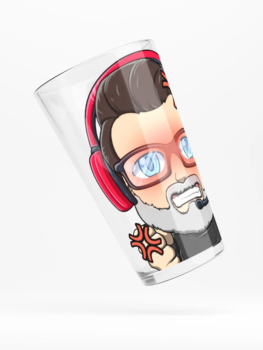 Ricky Rage Emote Pint Glass product image (4)