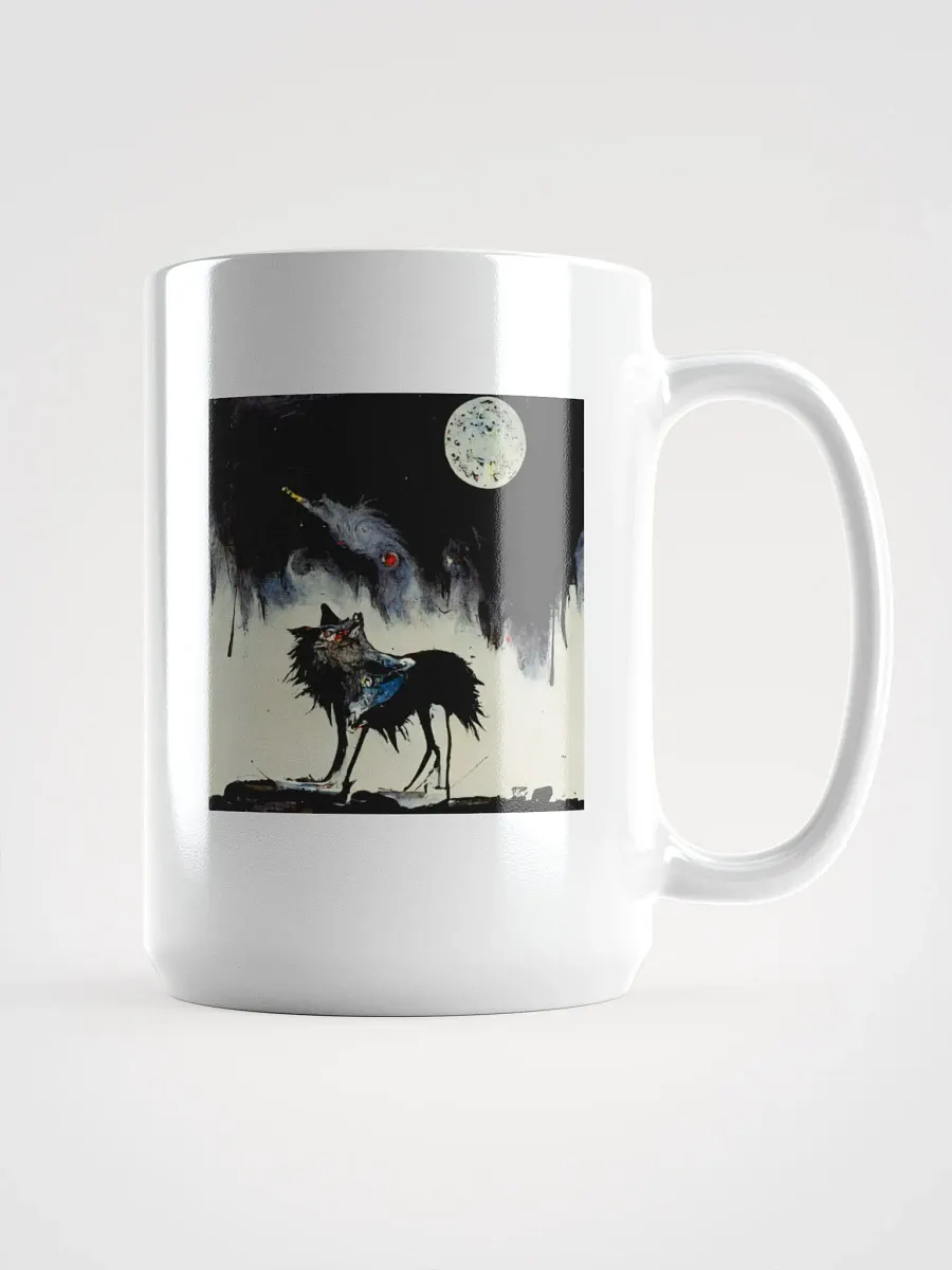 Howling Wolf Moon Mug product image (1)