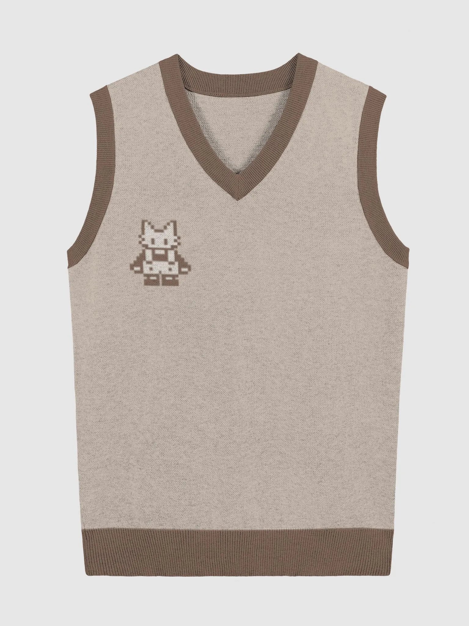 1bit kitty knit sweater vest product image (3)