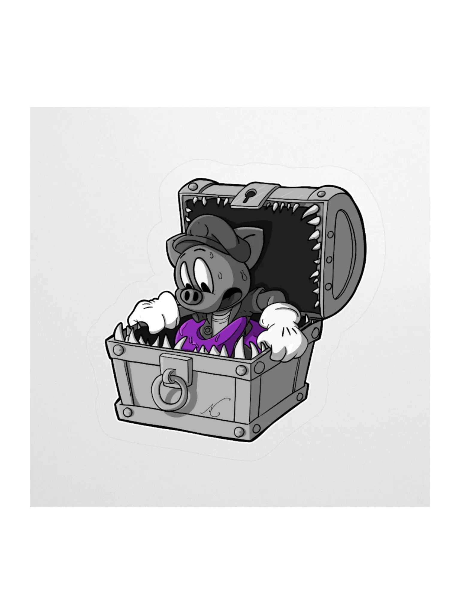 Fell for Mimic Sticker product image (2)