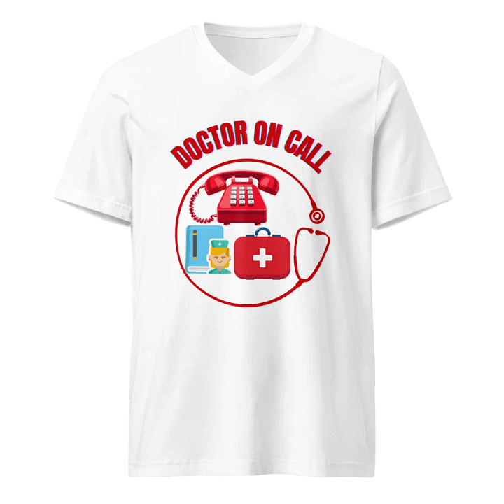 Doctor On Call V-Neck Tee product image (5)