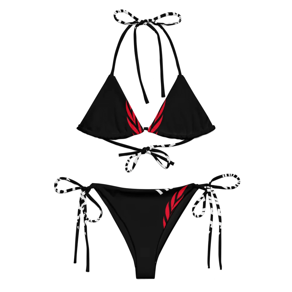 IFBNewsfeed.Org's All-Over Print Recycled String Bikini product image (1)