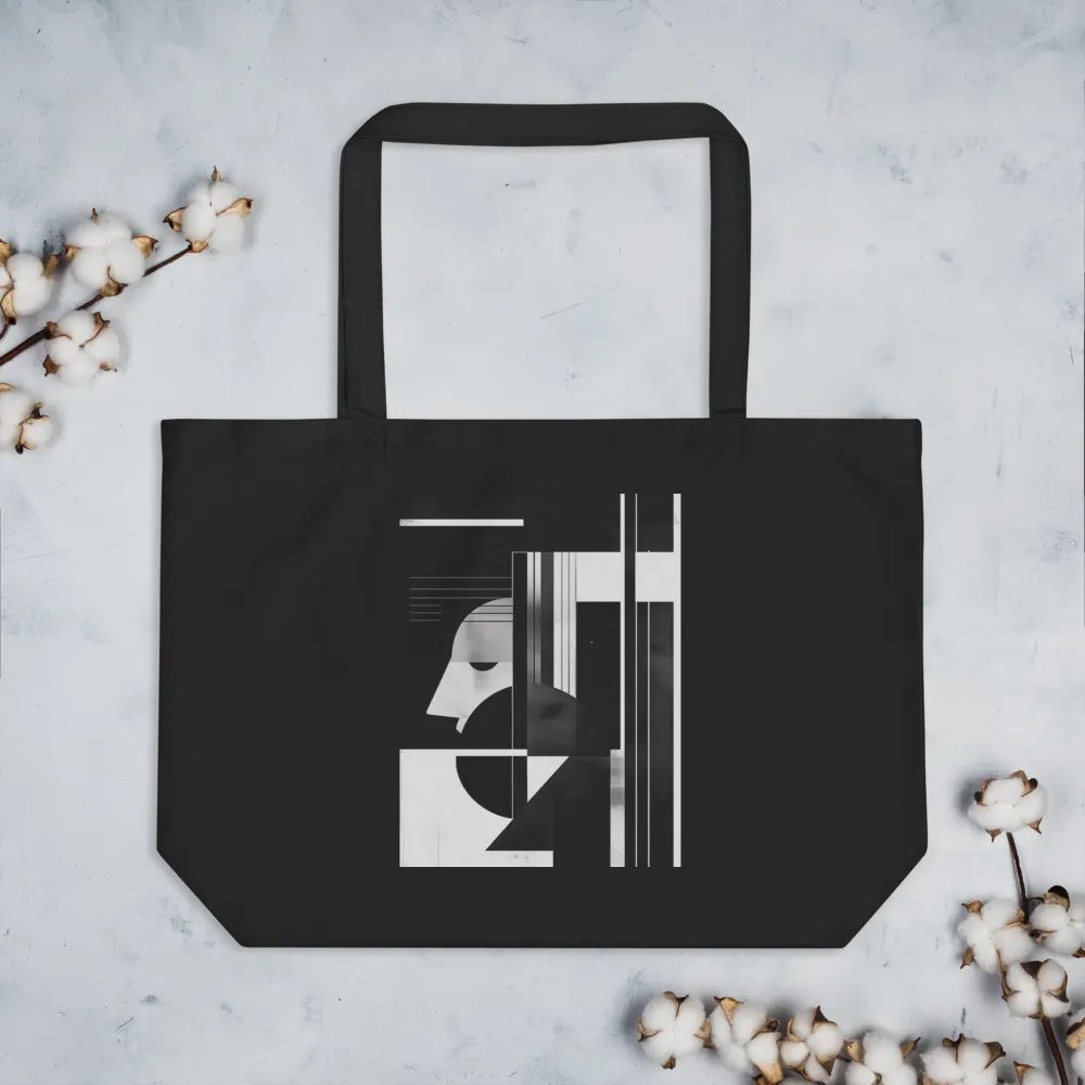 Abstract Persona 007 (Black) (Organic Cotton Tote) product image (3)