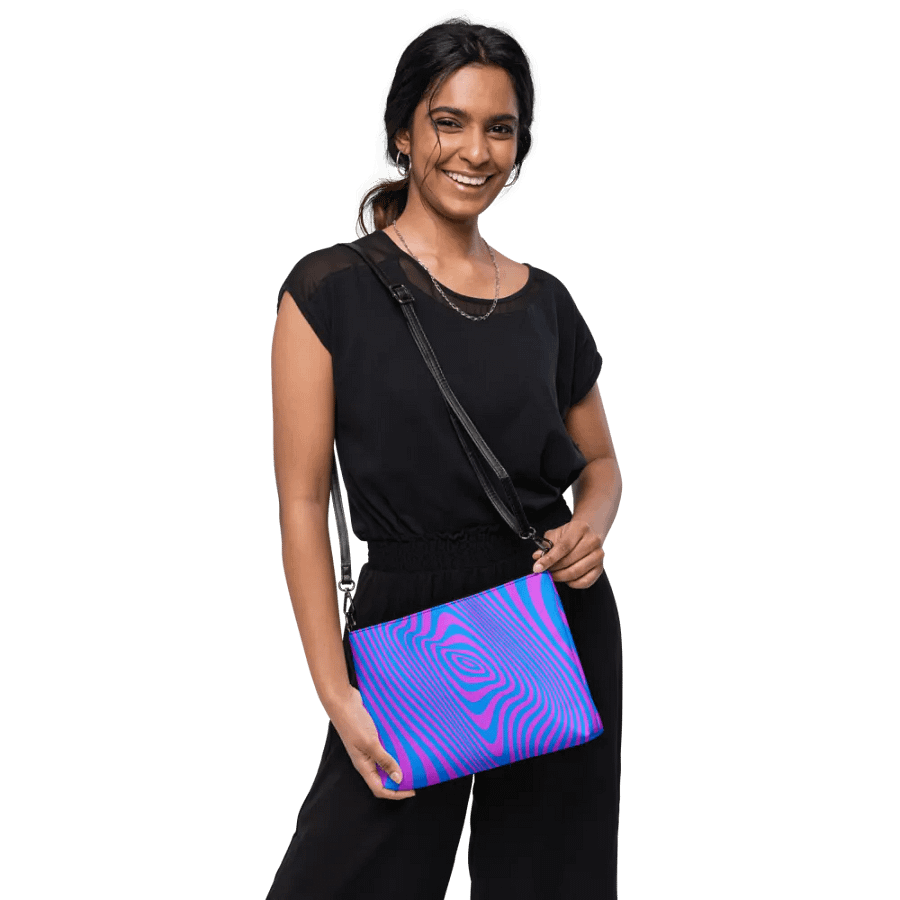 Ripple Effect Crossbody: A Dynamic Accessory for Chic arty ladies product image (10)