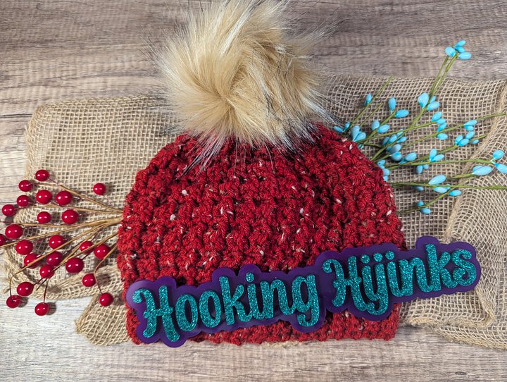 Great Lakes Beanie (kids) - Red Tweed product image (1)