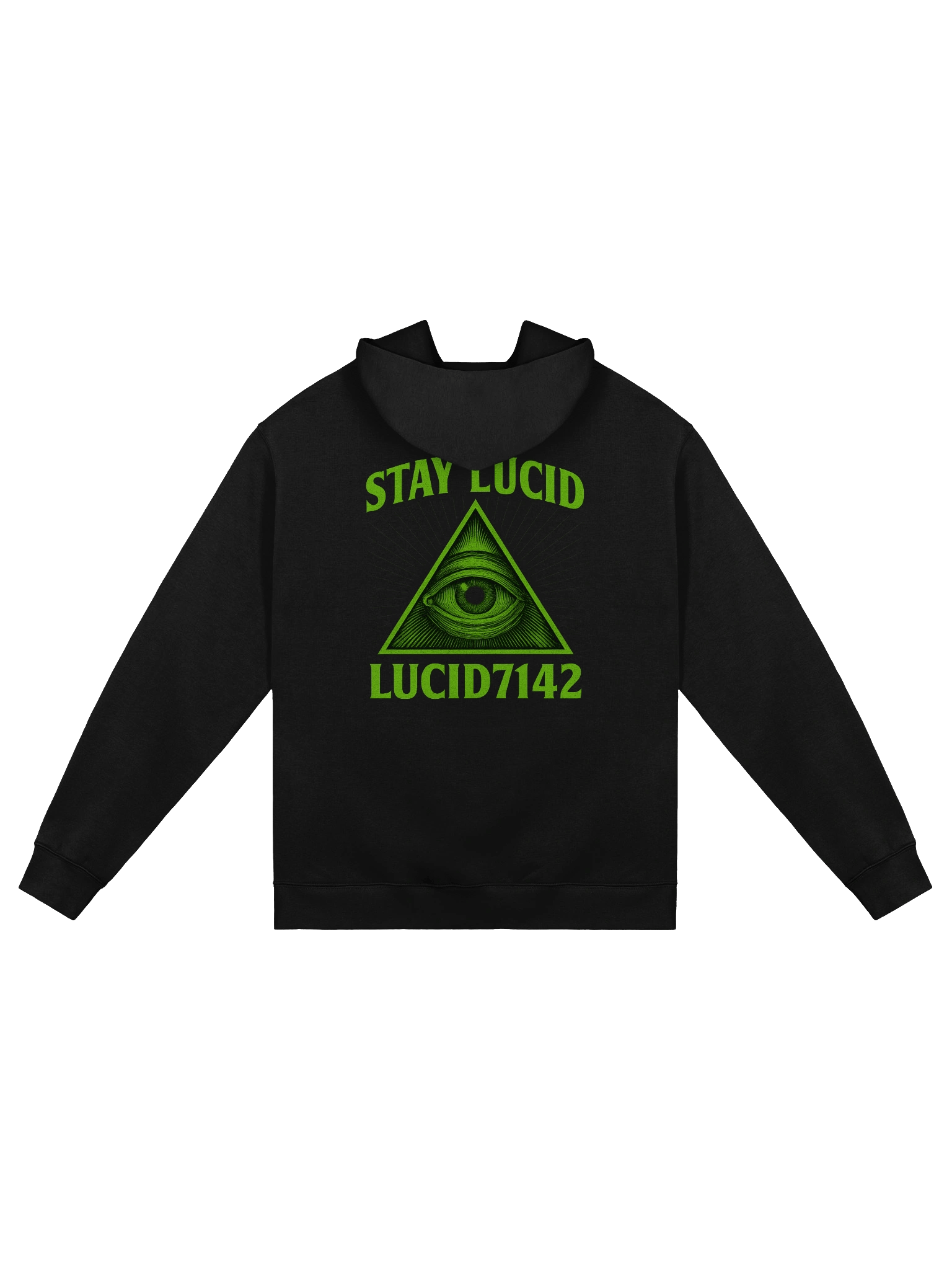 Lucid7142 – “Stay Lucid” Neon Vision Premium Hoodie product image (8)