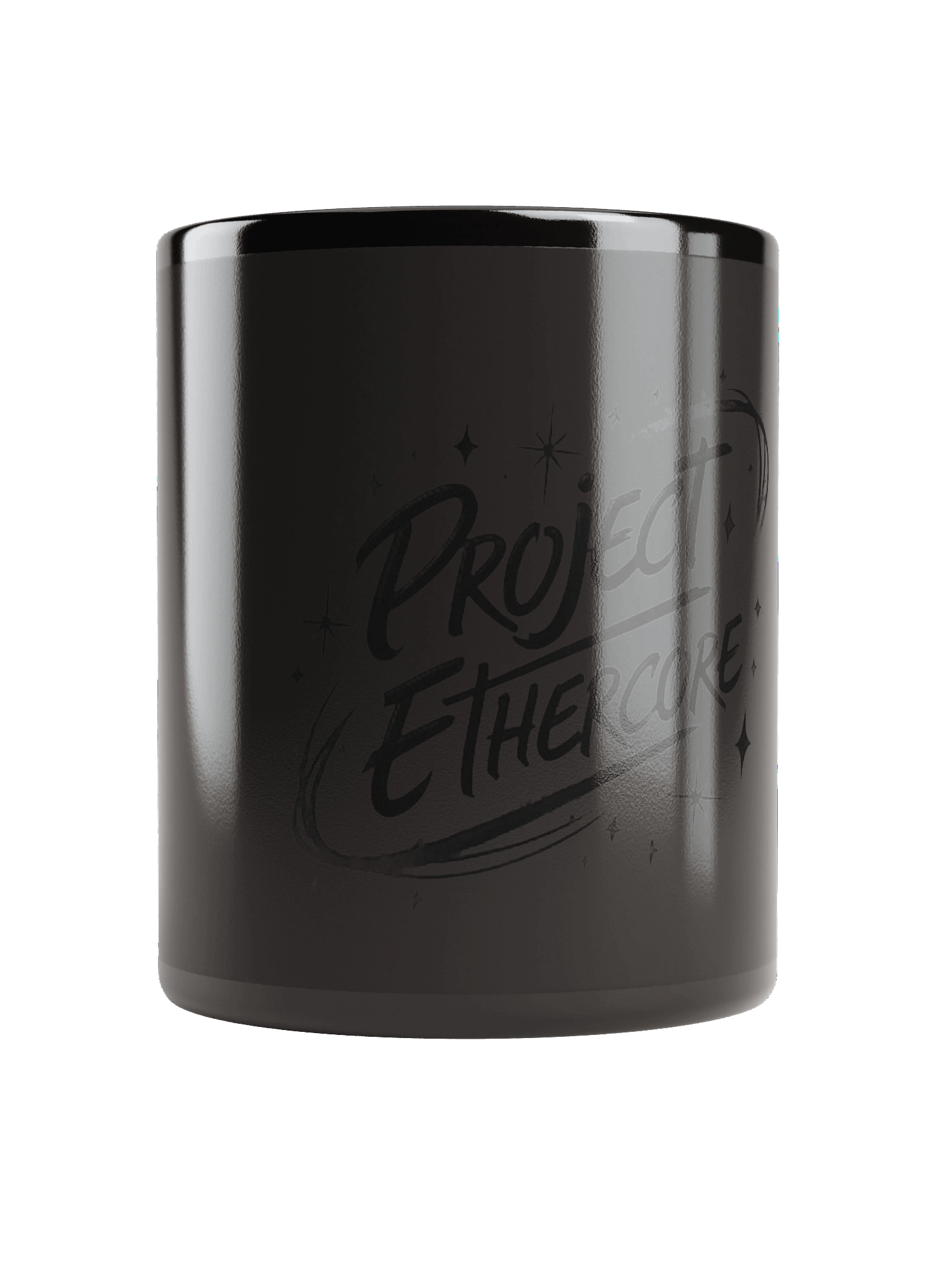 Black Glossy Mug: Project Ethercore Edition product image (10)