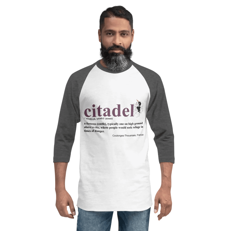 Raglan T-Shirt with Citadel Definition in English product image (6)