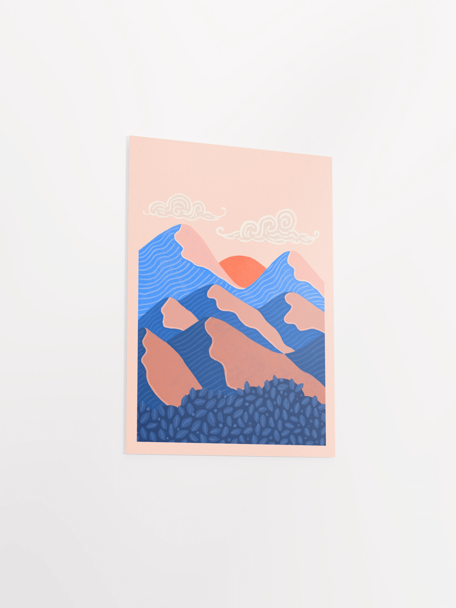 Sunset over the mountains product image (3)