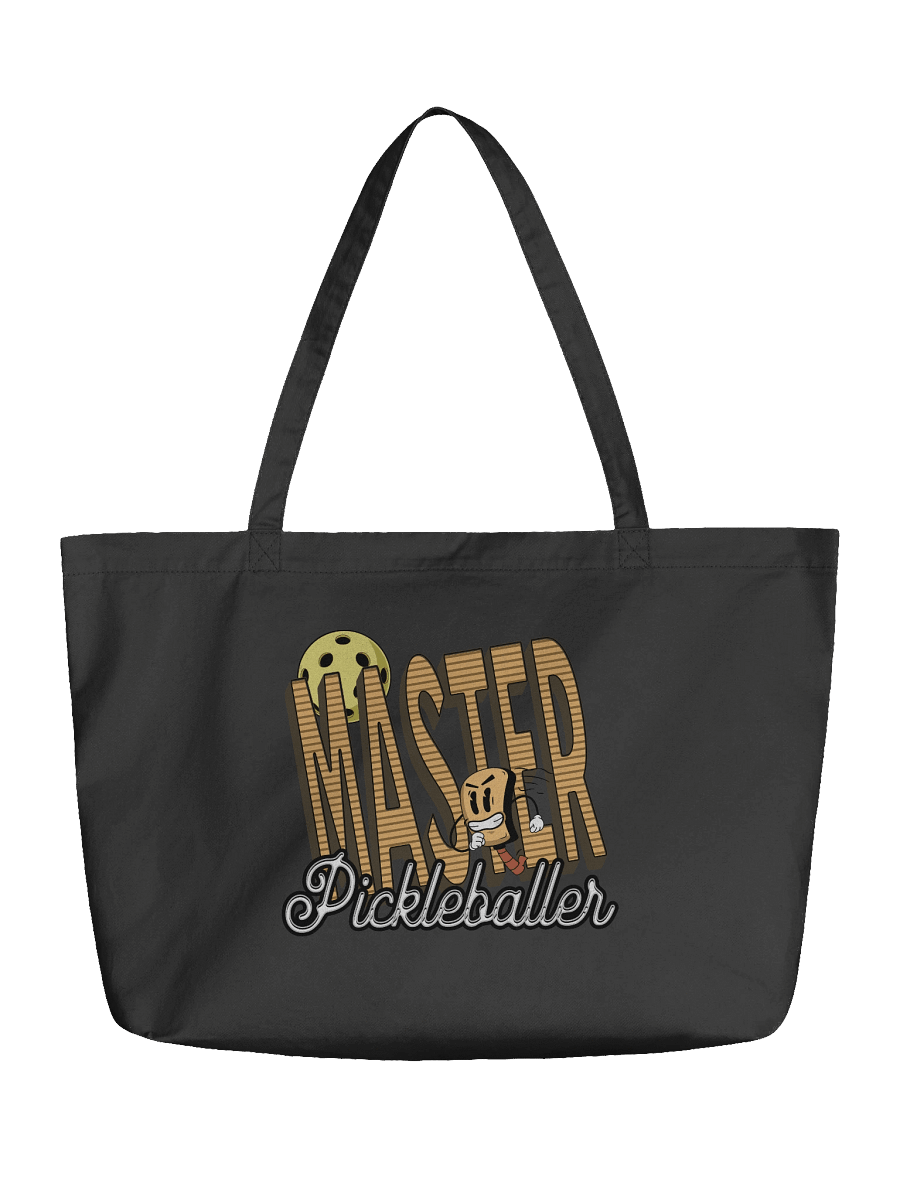 Master Pickleballer Organic Tote Bag product image (2)