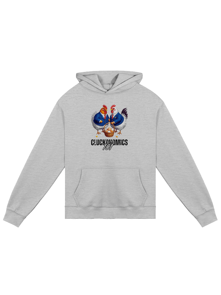 Cluckonomics 101 - Humorous Easter Hoodie product image (2)
