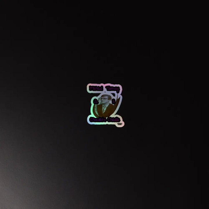 Michael Toomey As Chocolate Charlie 01 - Kiss-Cut Holographic Sticker product image (2)
