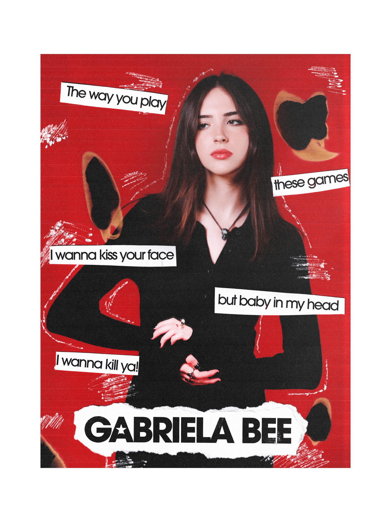 Gabriela Bee "I Dare Ya" Poster product image (1)
