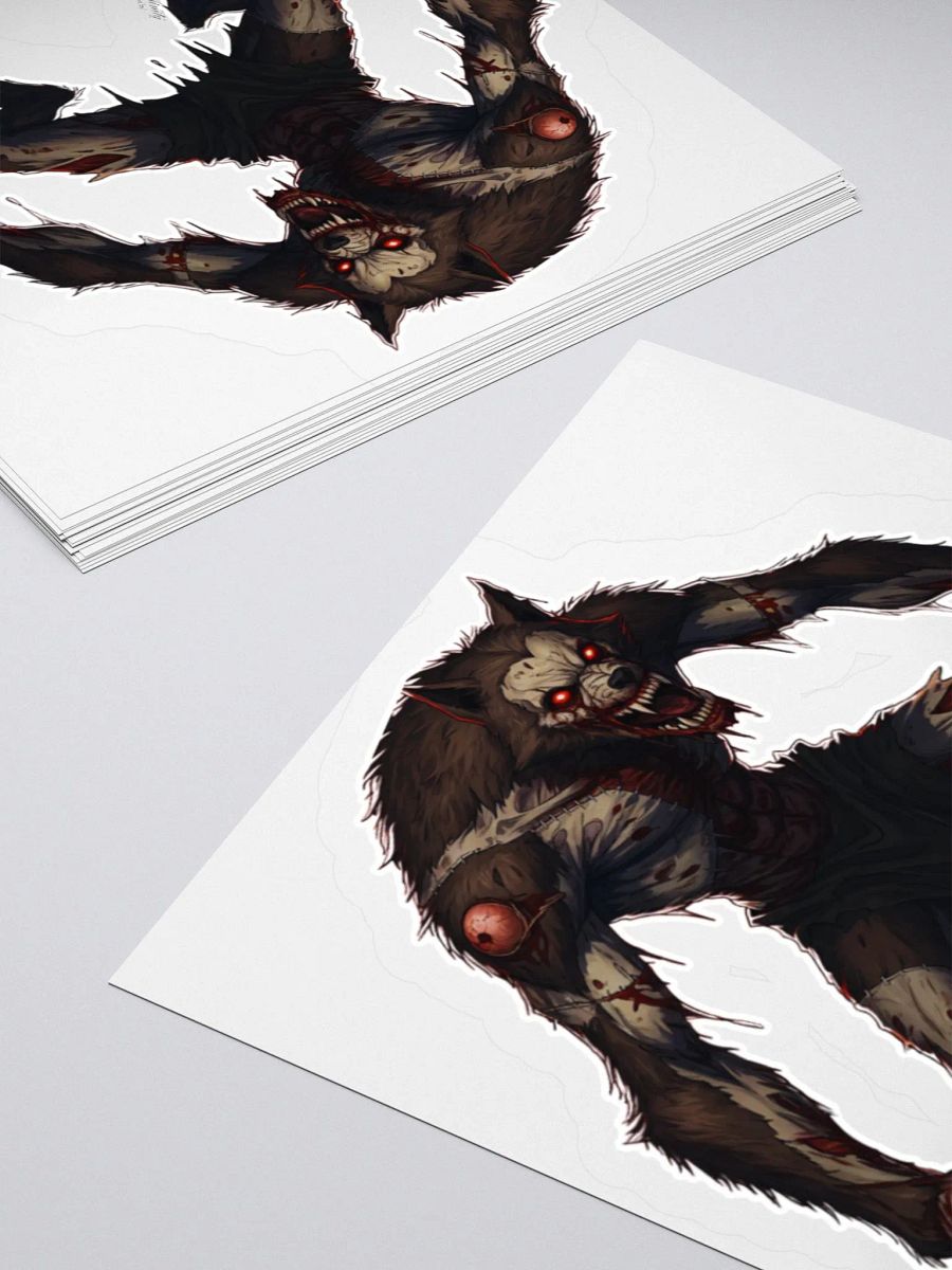 V2 Hybrid Z.W.V. Kiss Cut Stickers (White Edge) product image (11)