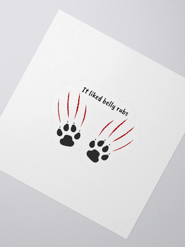 It Liked Rubs Sticker product image (2)
