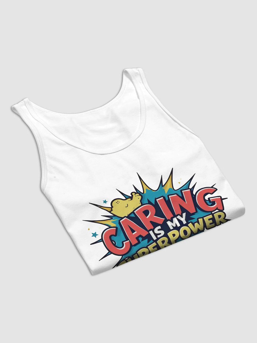 Superpower Caring Comic Tank product image (15)