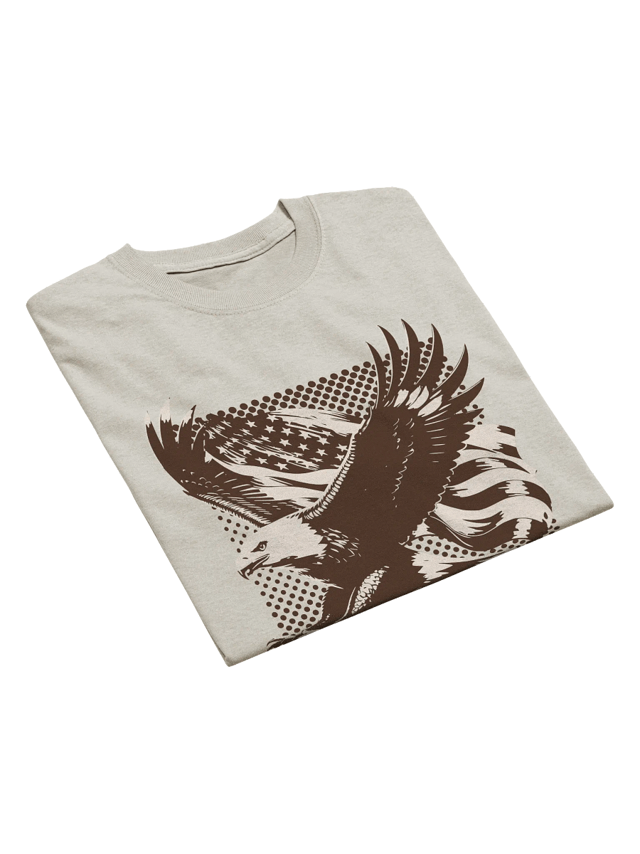 God Bless America T-Shirt | Christian Patriotic Eagle Tee for Veterans & Proud Americans product image (3)