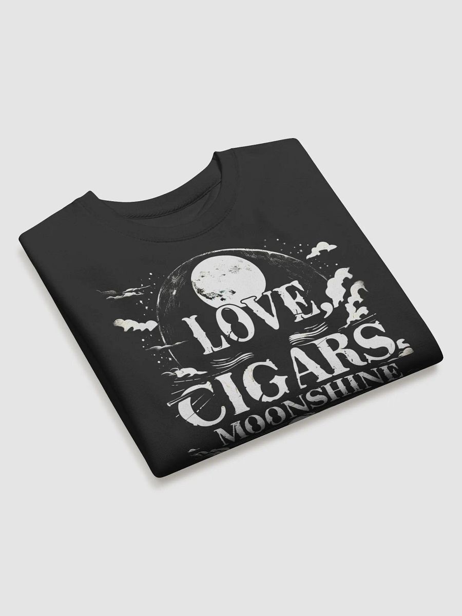 Love, Cigars, and Moonshine Sweater - Classic & Charming Southern-Inspired Apparel product image (3)