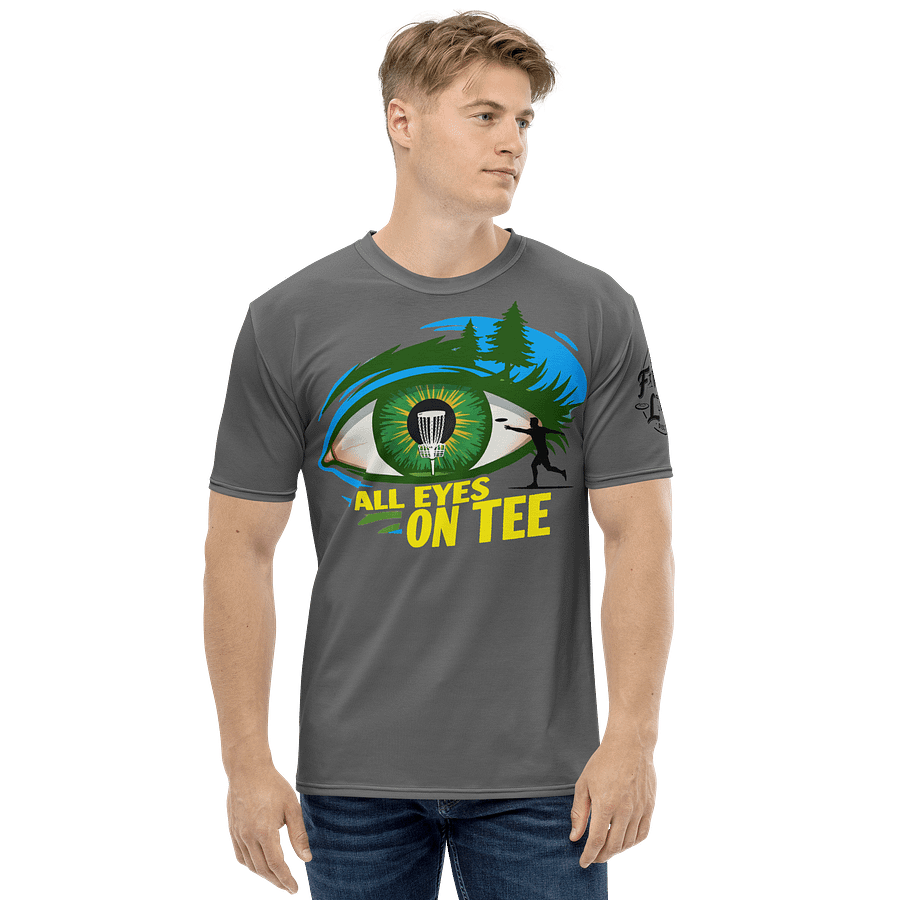 Fancy Lads Men's Grey T-Shirt "All Eyes On Tee" product image (4)