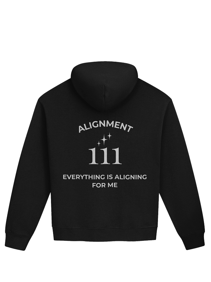 Unisex Premium Oversized Hoodie - 111 — Everything is aligning for me product image (1)