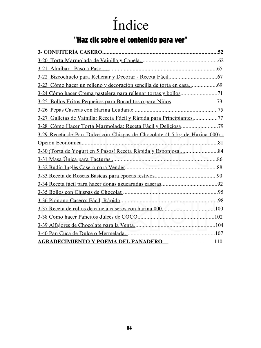 RECETARIO DE CONFITERIA CASERA product image (3)