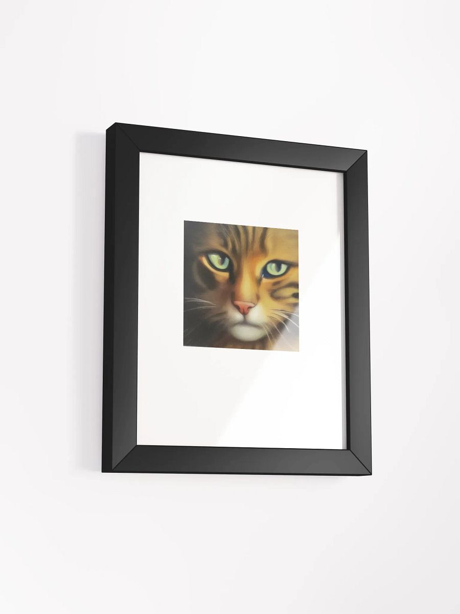 Cat Portrait Framed Artprint product image (9)
