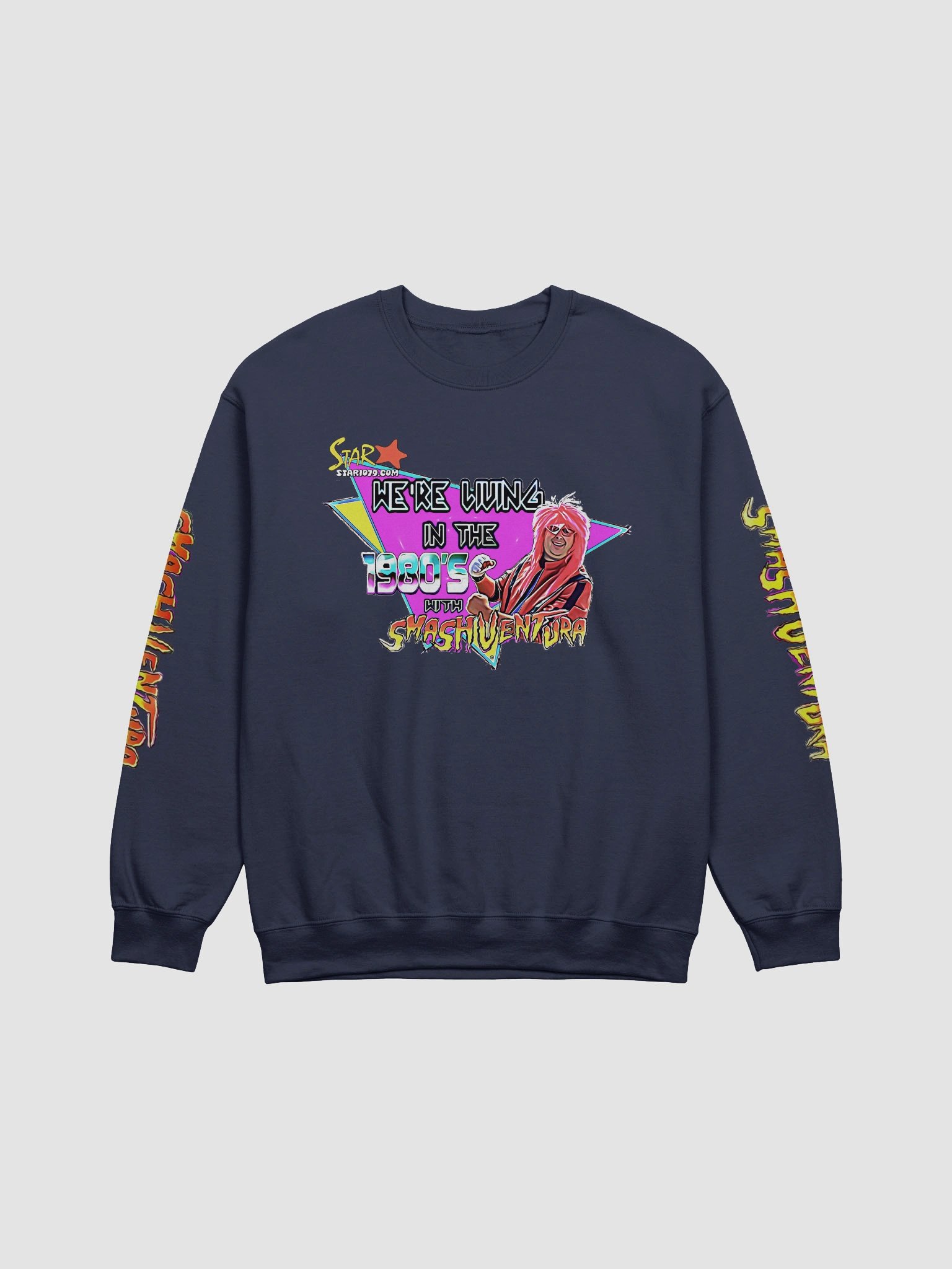 Retro Smash Ventura's 1980’s Shows Crewneck product image (3)