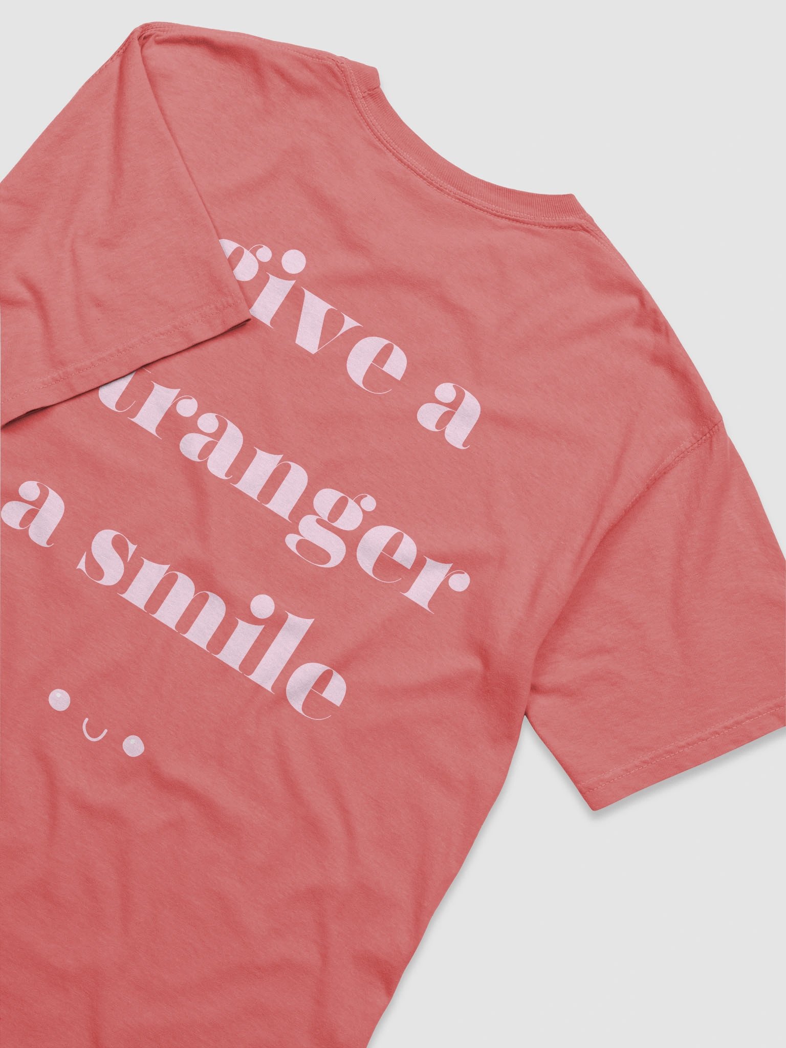 Give a Stranger a Smile Pink Tee product image (1)