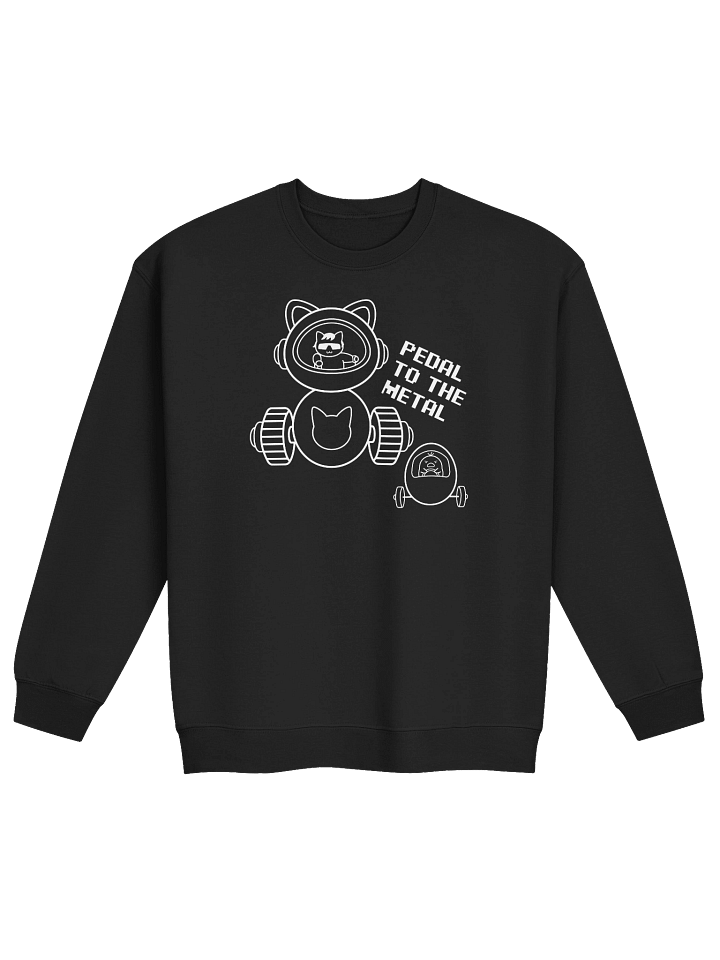 Goromi the Cat in Wig (Inefficient Vehicle Race) - Unisex Adult Sweatshirt product image (5)