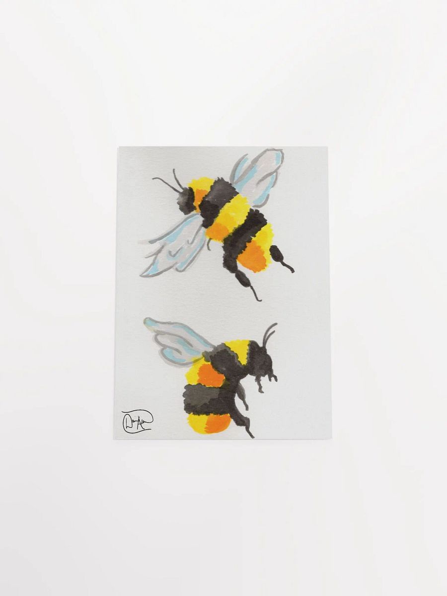 Beebert & Beetrice Watercolour Print product image (4)