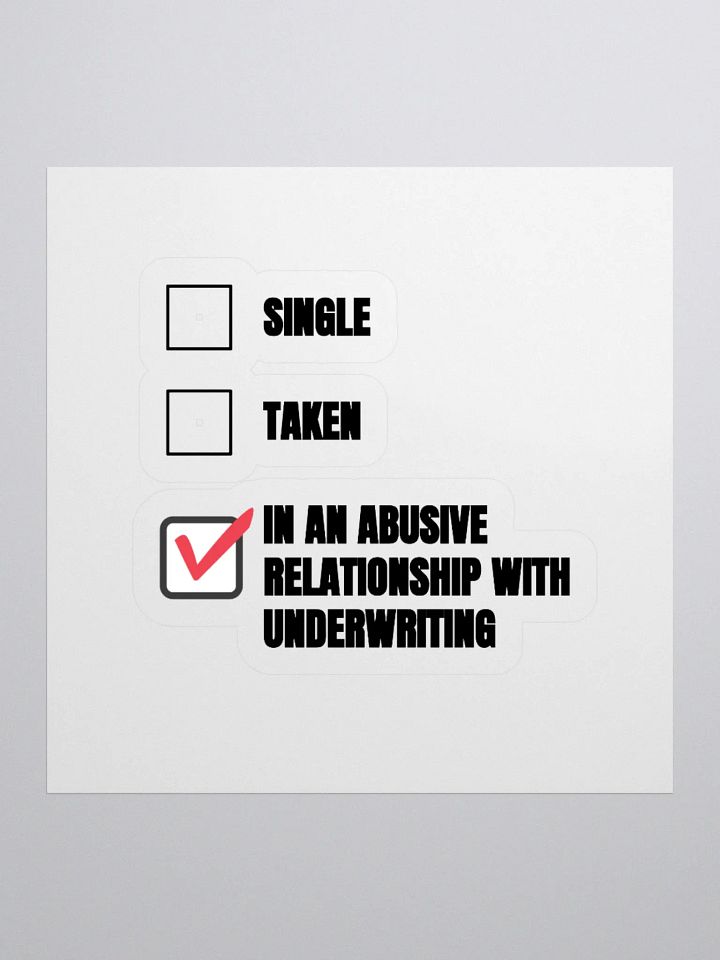 Abusive Relationship Sticker product image (2)