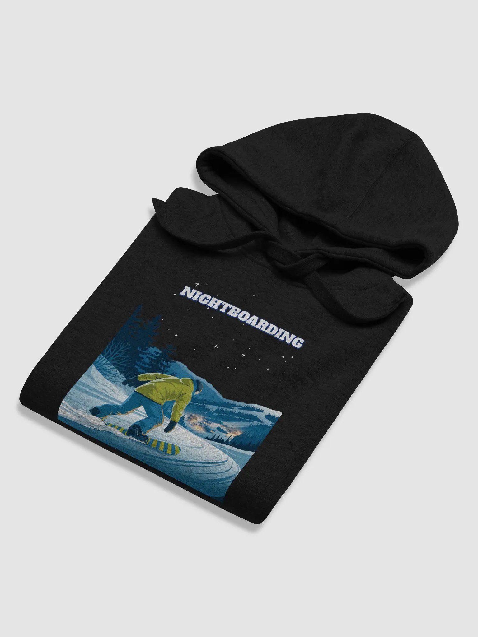 Nightboarding - Midnight Snowboarding Hoodie product image (37)