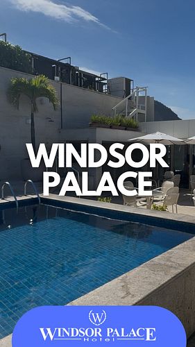 Just one block from the world-famous Copacabana Beach the @windsorhoteis Palace Hotel promises ocean views, a rooftop pool, a...