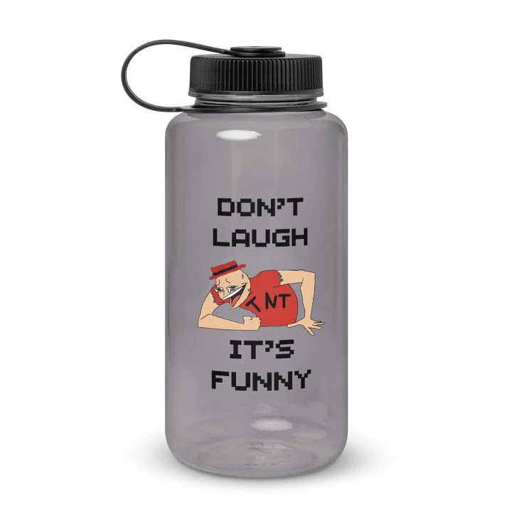 Don't Laugh It's Funny: Water Bottle product image (1)