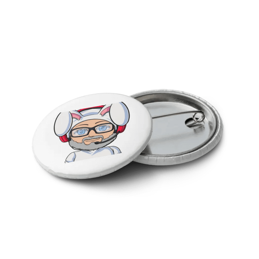 Easter Ricky Pin Buttons product image (7)