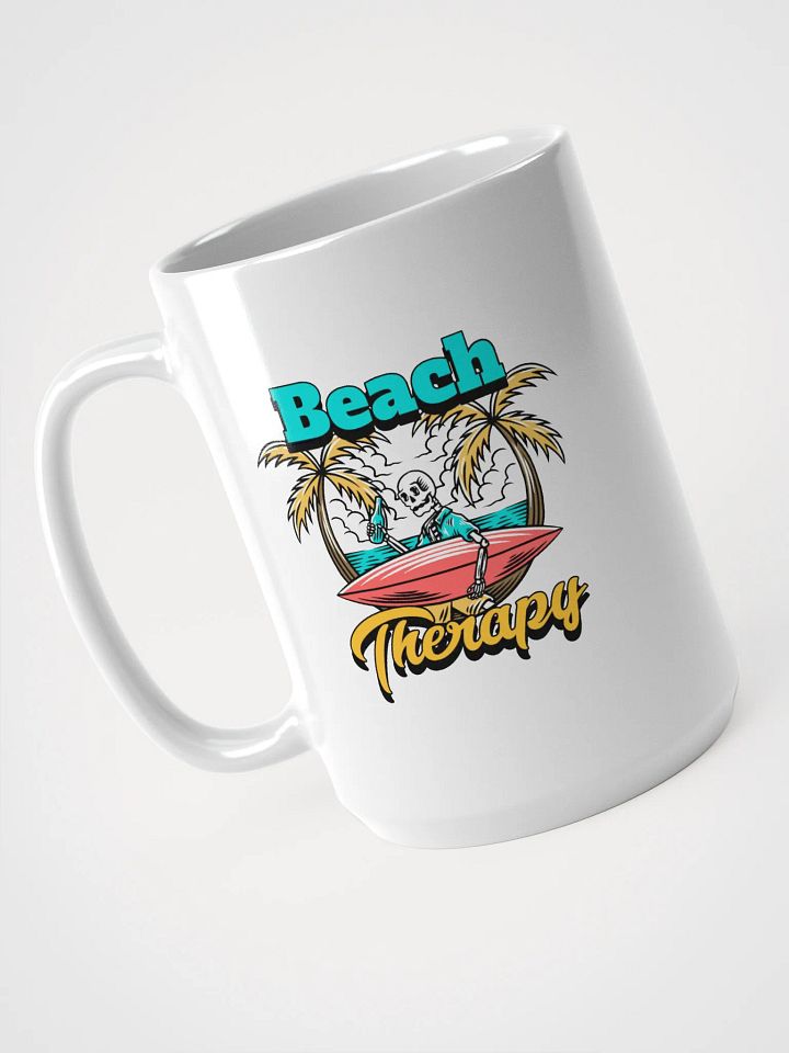 Beach Therapy – Skeleton Surf Mug product image (2)