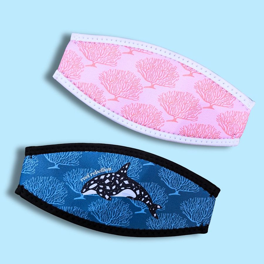 Coral Kissed Diving Mask Strap product image (5)