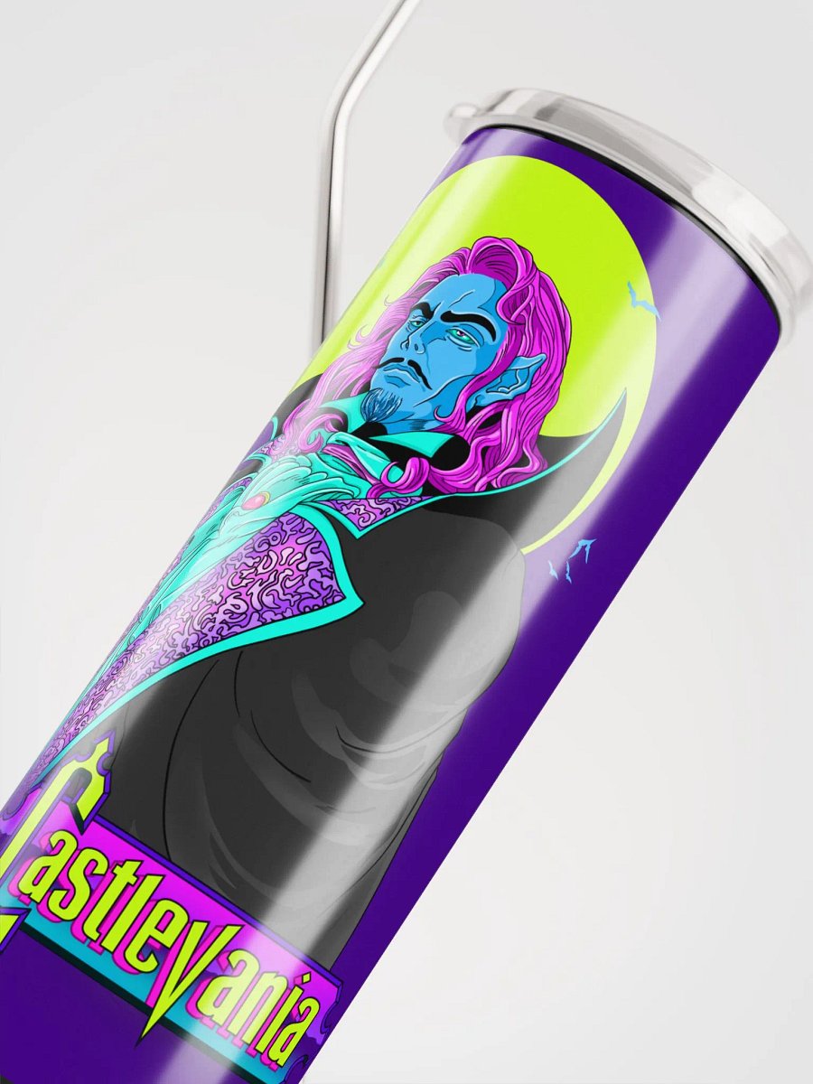 Castlevania Neon Tribute Steel Tumbler product image (5)