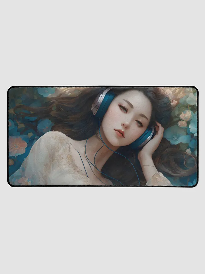 Floral Serenity Desk Mat product image (1)