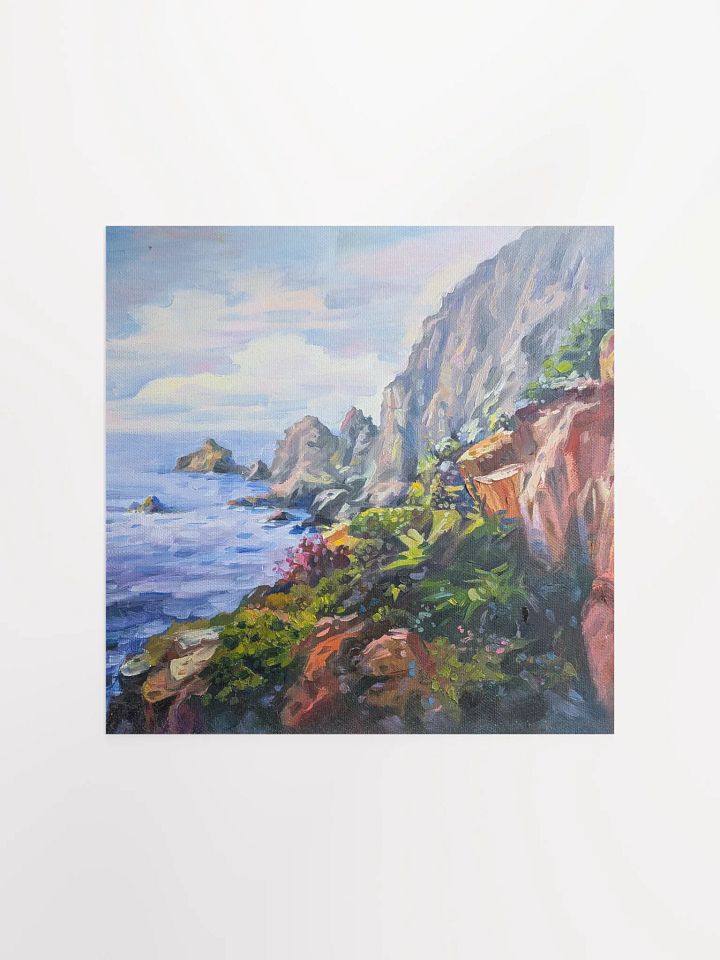Clif and the Sea-Oil Painting Paper Poster product image (1)