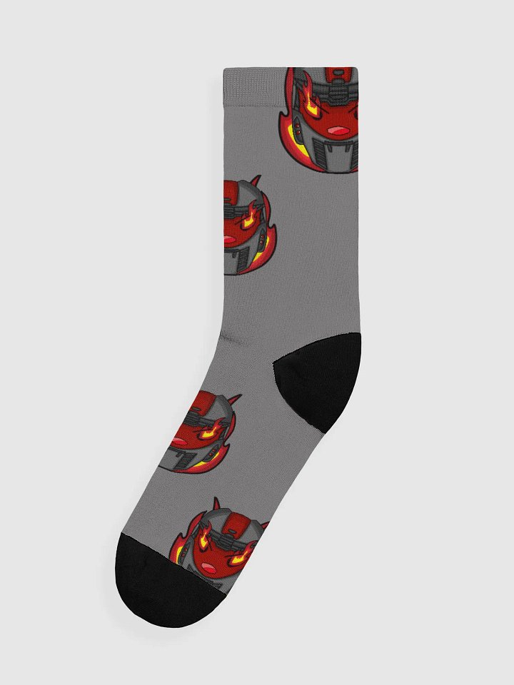 Spartan Arcadia Flaming Angy Emote Socks product image (1)