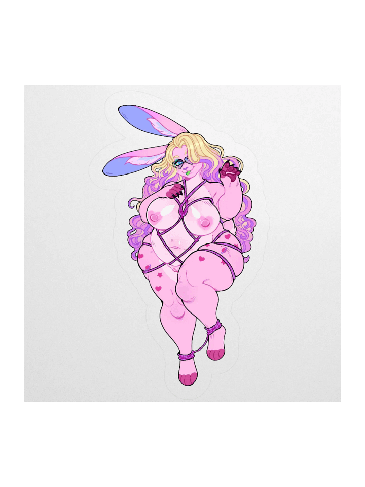 Bun Shibari Sticker (Front) product image (2)