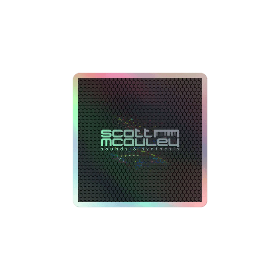 Holographic Hex Two Sticker Sheet product image (1)