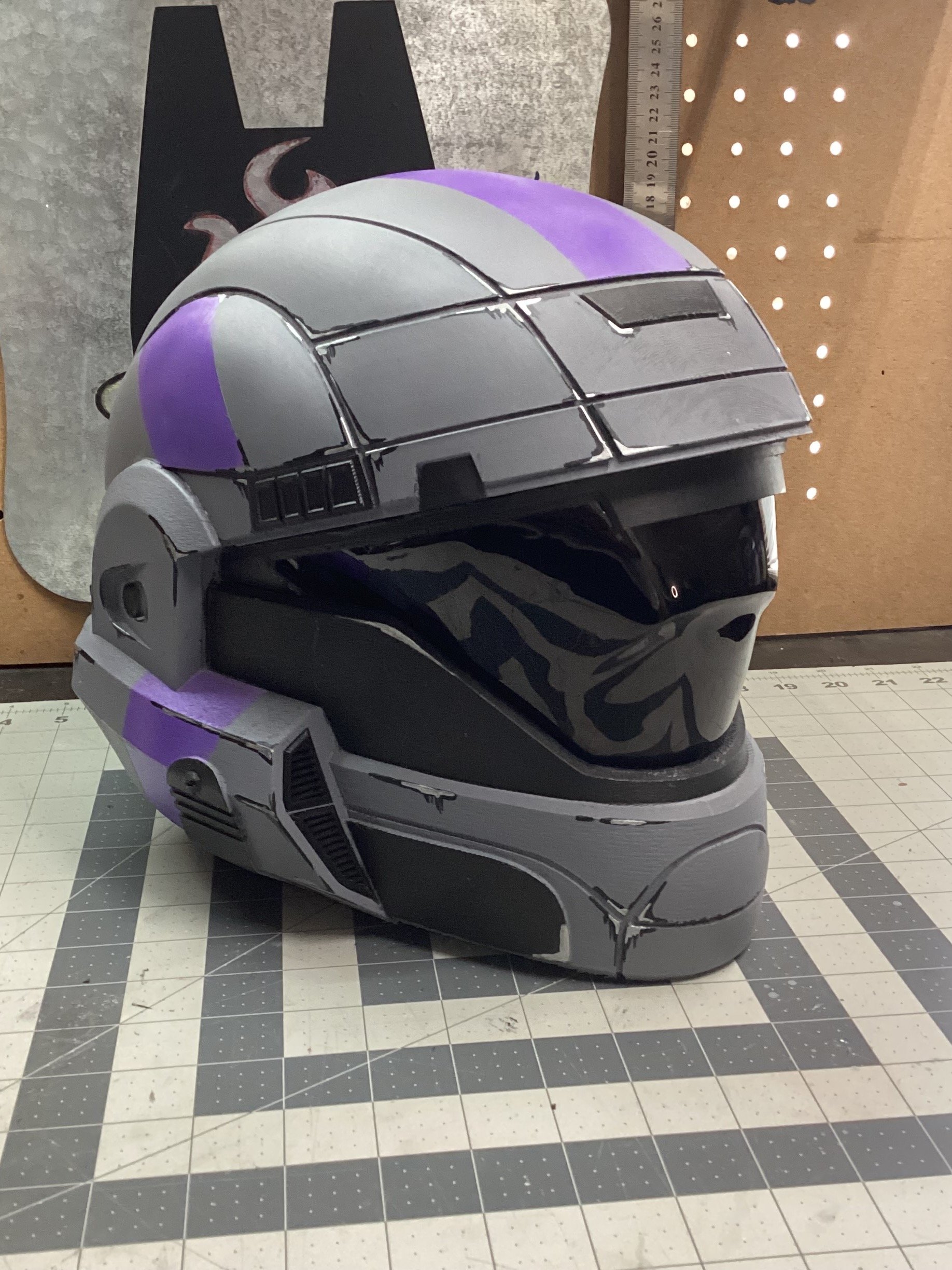 reach odst helmet Life-size 3d printed prop product image (3)