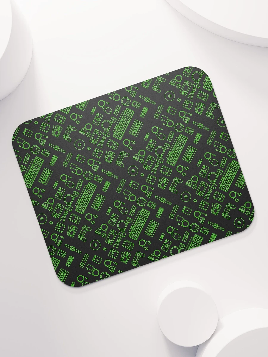 Neon Green Devices Mouse Pad (Classic) product image (7)