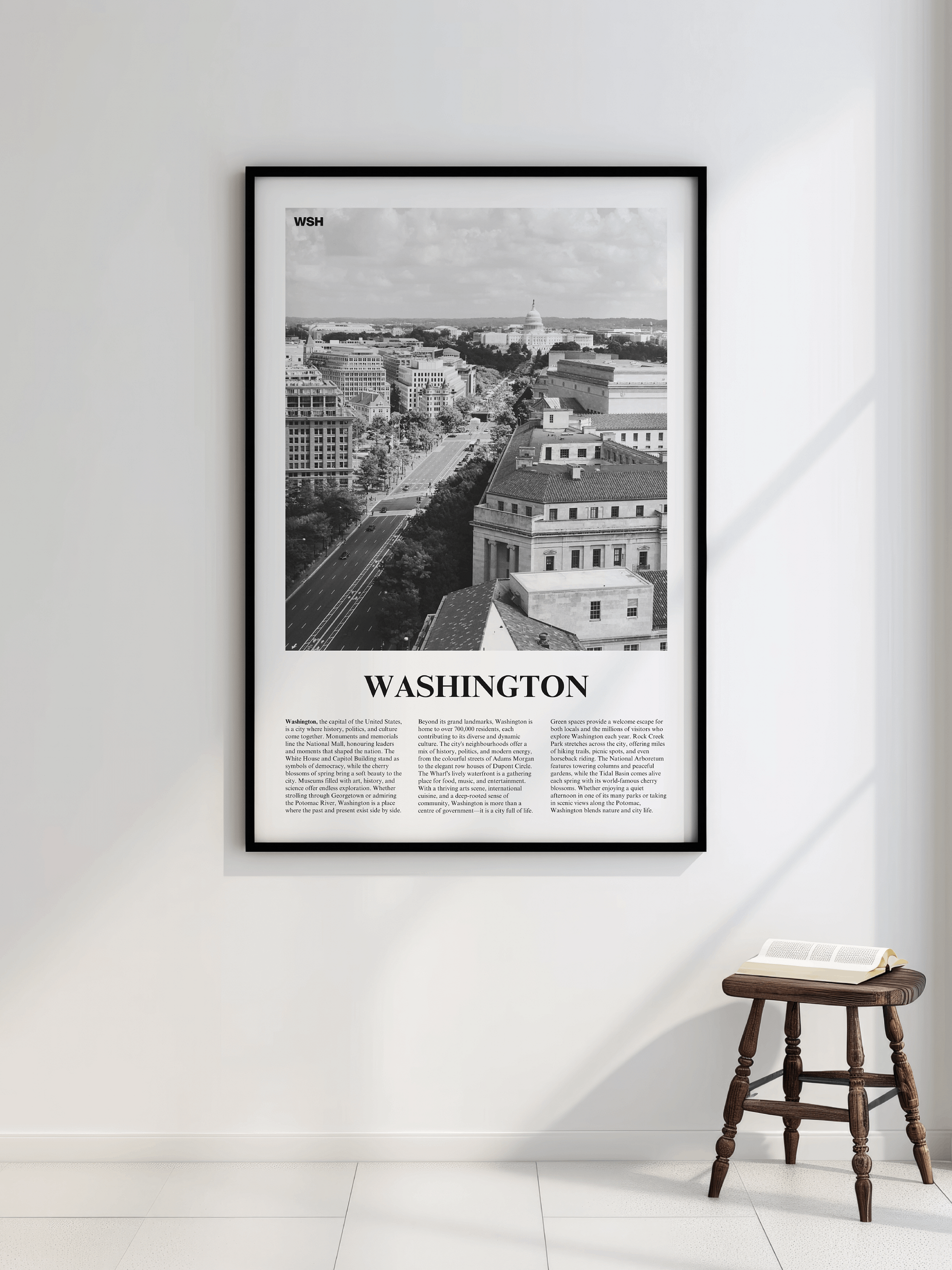 Washington 02 Newspaper Poster product image (2)
