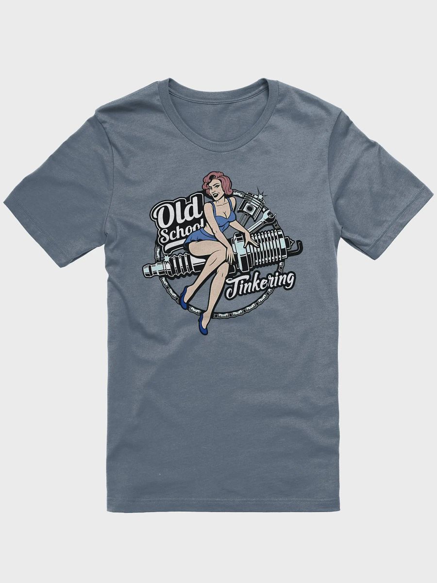 Vintage Tinkering Pin-up Poster Unisex T-Shirt product image (38)