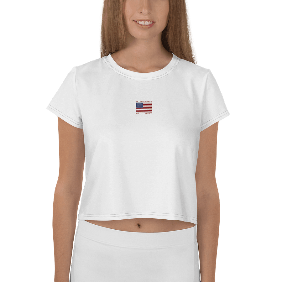 LIMTED EDITION: In Muchness We Trust Crop Top product image (1)